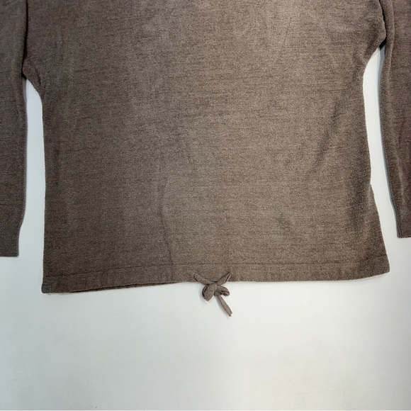Barefoot Dreams Women’s Slouchy Tie Waist Cozychic Ultra Lite Pullover Size L - Picture 3 of 8